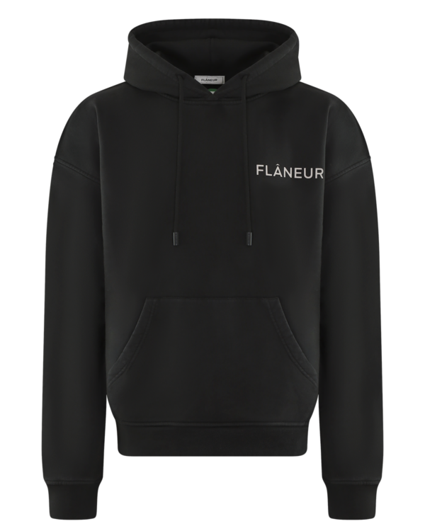 Men’s Double Logo Washed Hoodie
