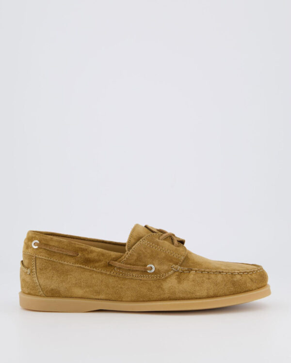 Men’s Suede Boatshoe Brown
