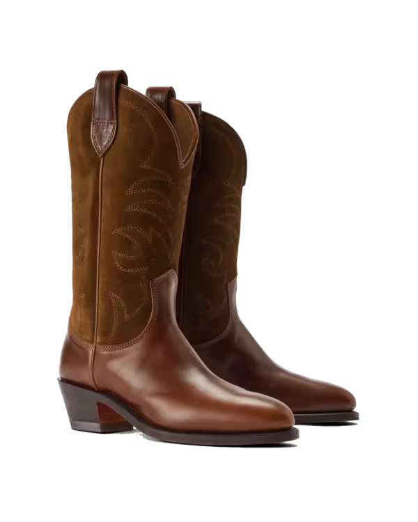 Isa Boot — Mid Brown Pull-Up Leather