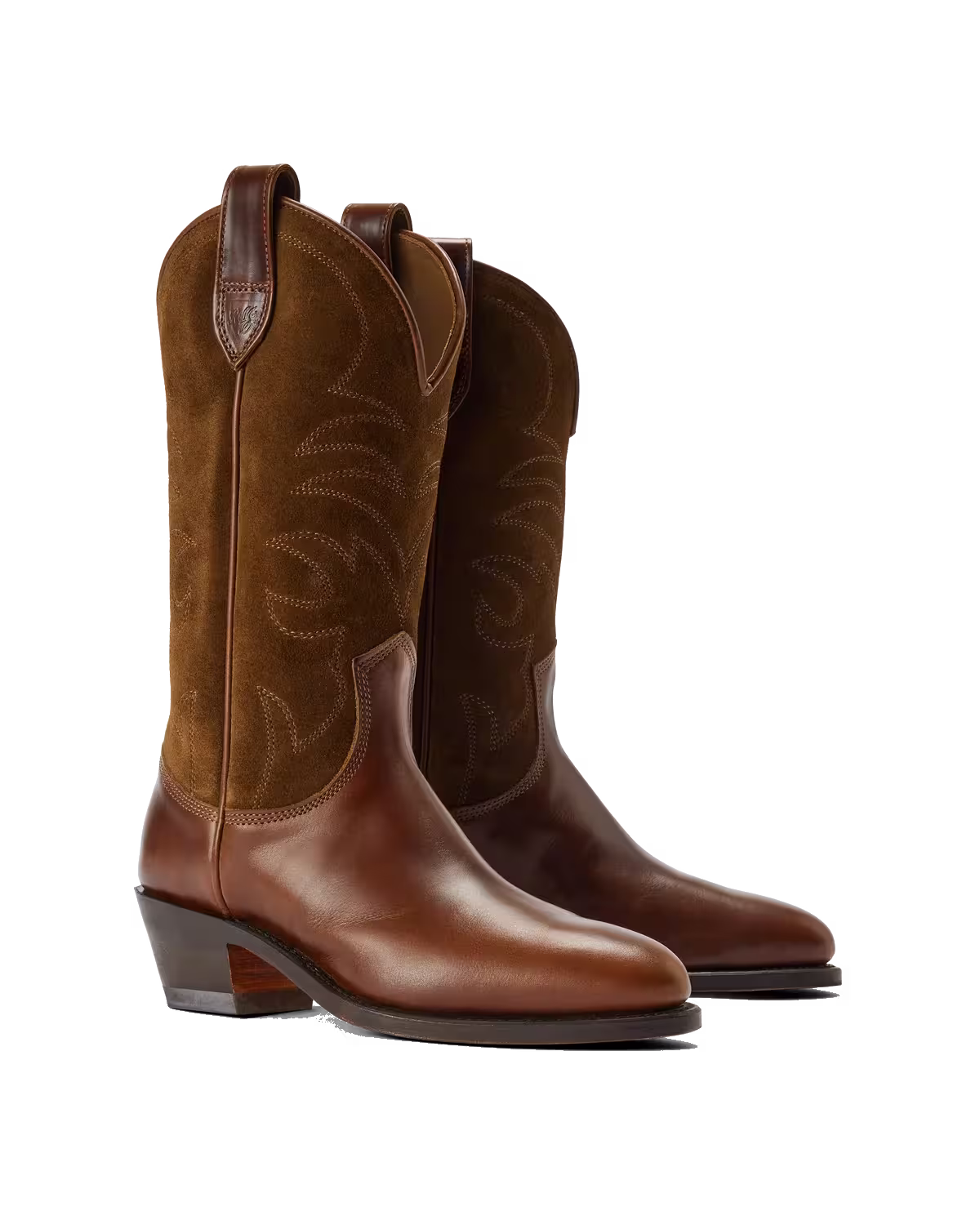Isa Boot — Mid Brown Pull-Up Leather