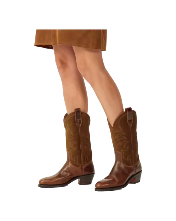 Isa Boot — Mid Brown Pull-Up Leather