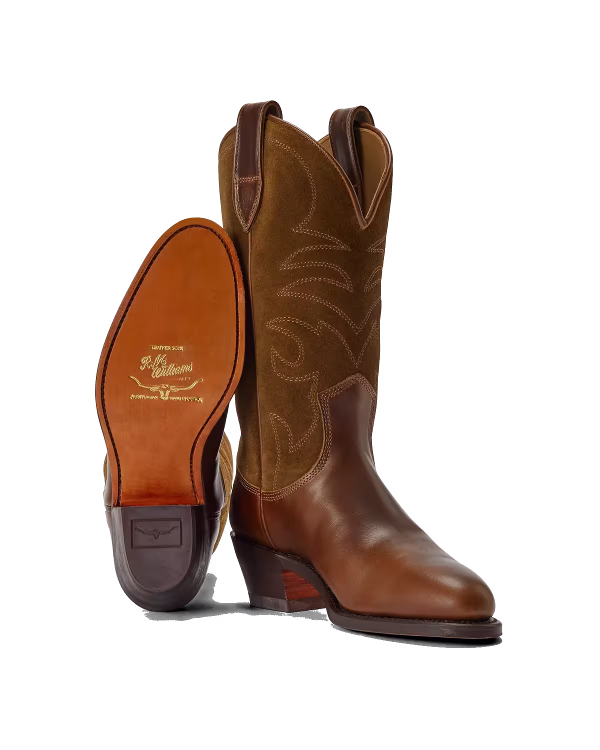 Isa Boot — Mid Brown Pull-Up Leather