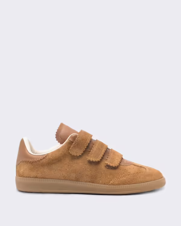 Women’s Beth leren Sneakers Brown