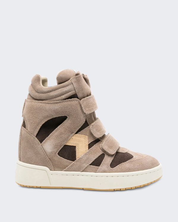 Women’s IM3 Sneakers met colourenblok Beige