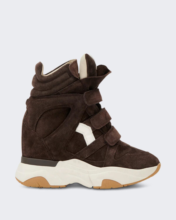 Isabel Marant Balskee Sneaker Chocolade Brown