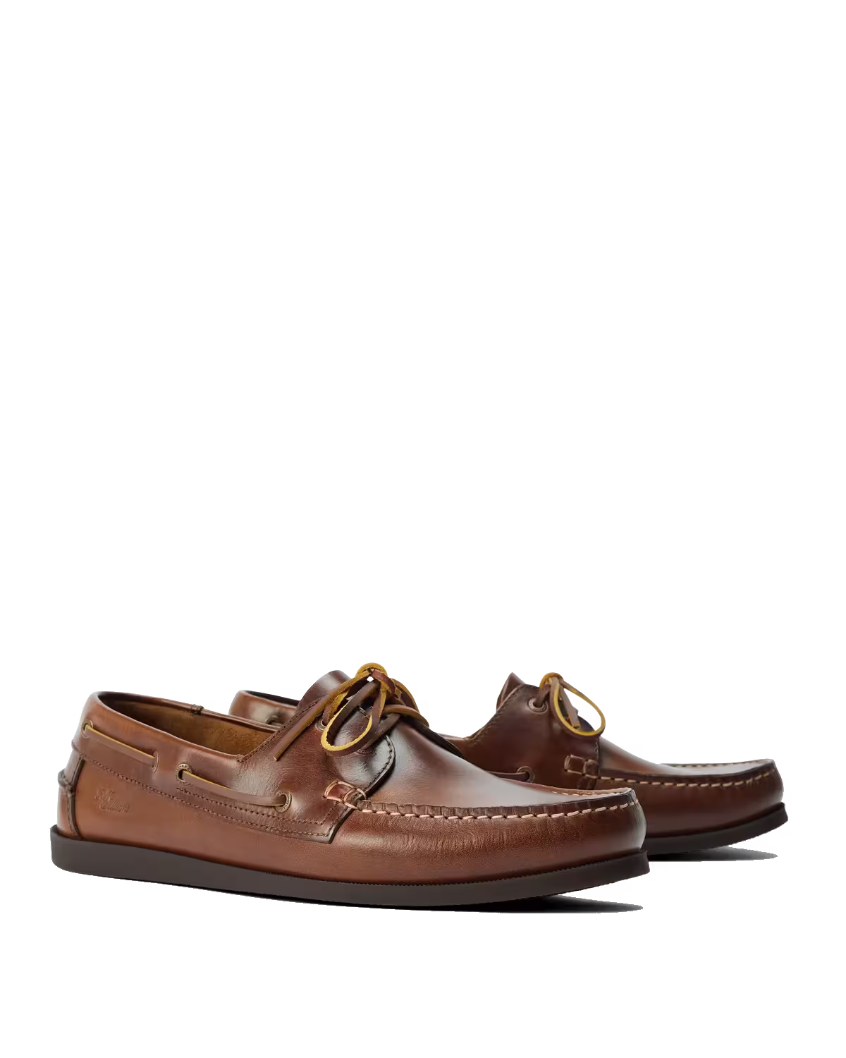 Islet Moccasin — Tan Pull-Up Leather