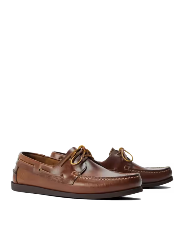 Islet Moccasin — Tan Pull-Up Leather