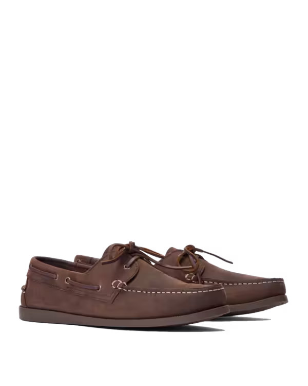 Islet Moccasin — Bark Oiled Nubuck Leather