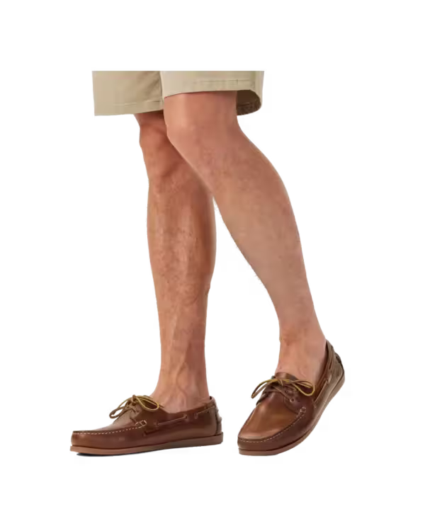Islet Moccasin — Tan Pull-Up Leather