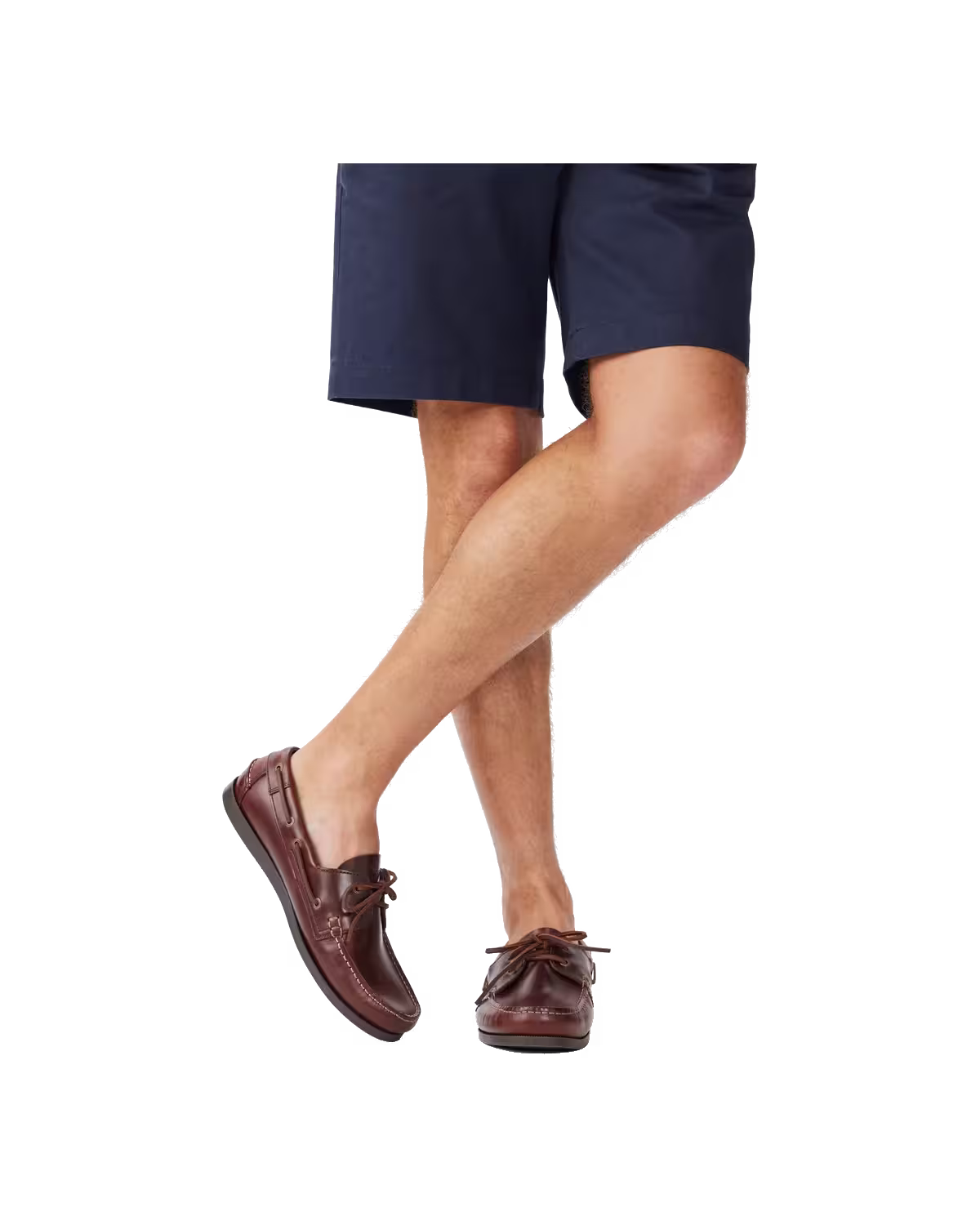 Islet Moccasin — Mid Brown Pull-Up Leather