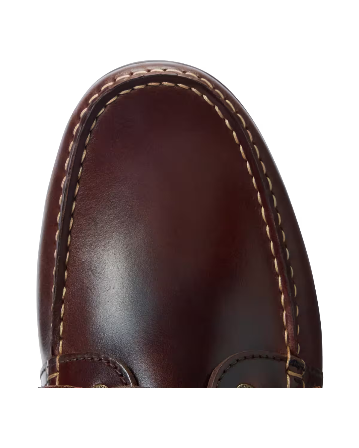 Islet Moccasin — Mid Brown Pull-Up Leather