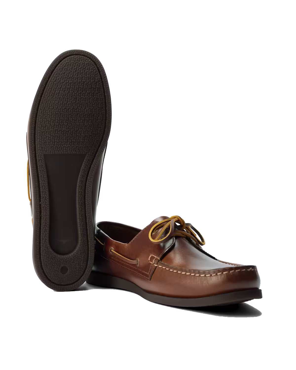 Islet Moccasin — Tan Pull-Up Leather