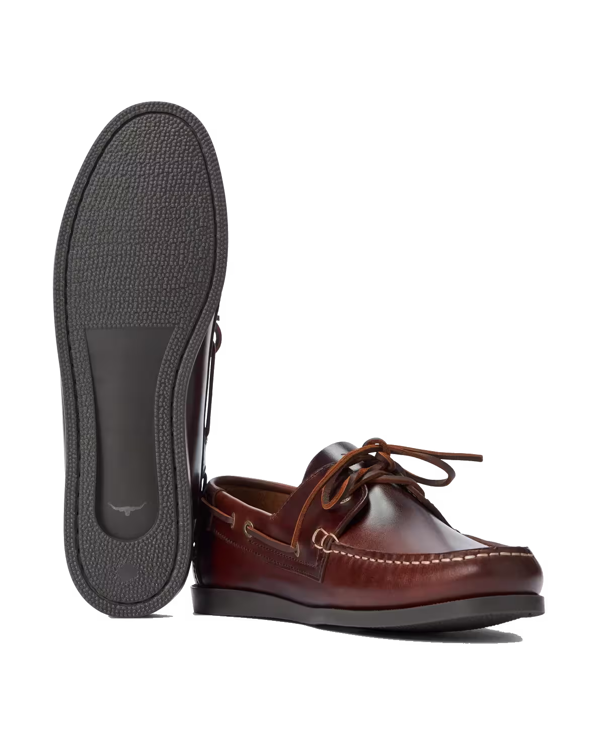Islet Moccasin — Mid Brown Pull-Up Leather