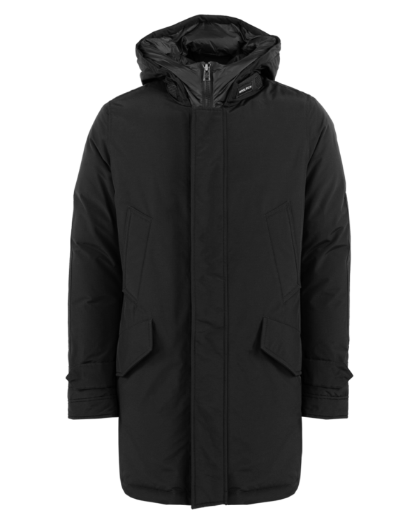 Men’s Polar High Collar Parka Black