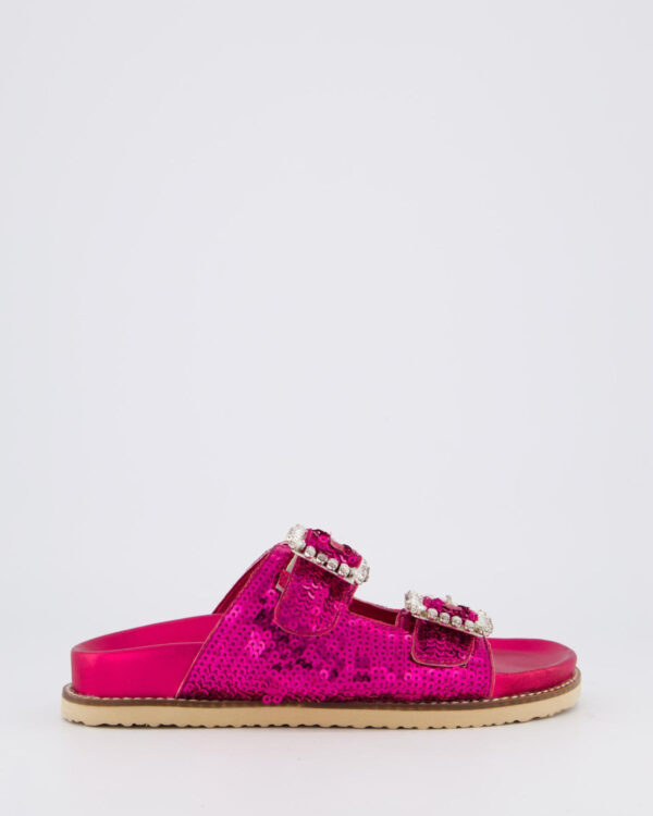 Women’s Buckle Slipper Pink