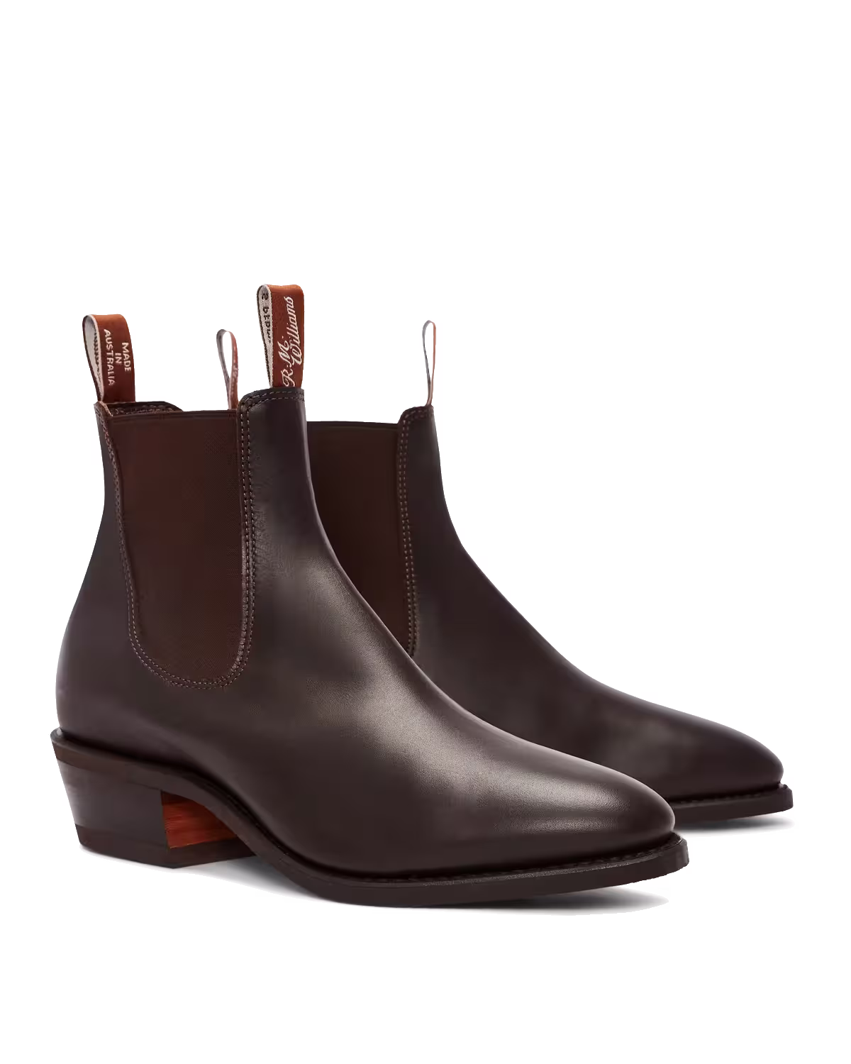 Lady Yearling Boot — Chestnut Yearling Leather