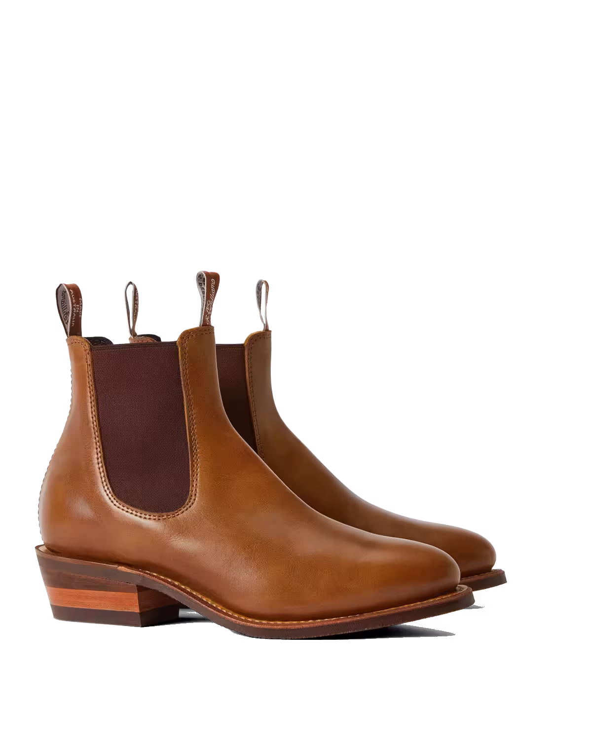 Lady Yearling Boot — Caramel Pull-Up Leather