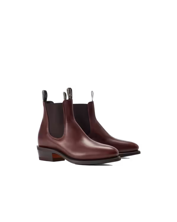 Lady Yearling Boot — Chocolate Raisin Pull-Up Leather