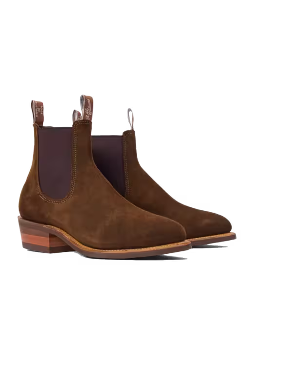 Lady Yearling Boot — Dark Cedar Suede Leather