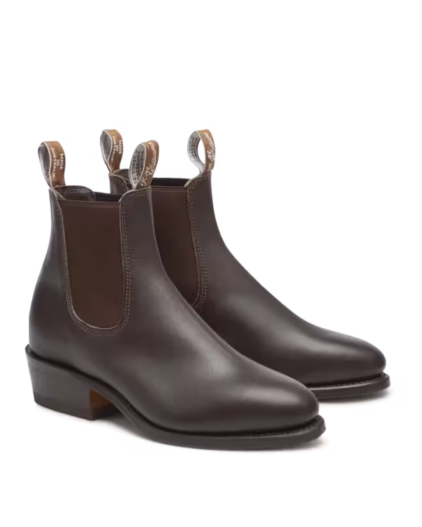 Lady Yearling Boot — Chestnut Yearling Leather