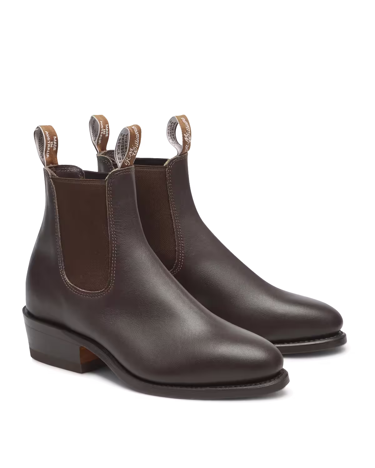 Lady Yearling Boot — Chestnut Yearling Leather