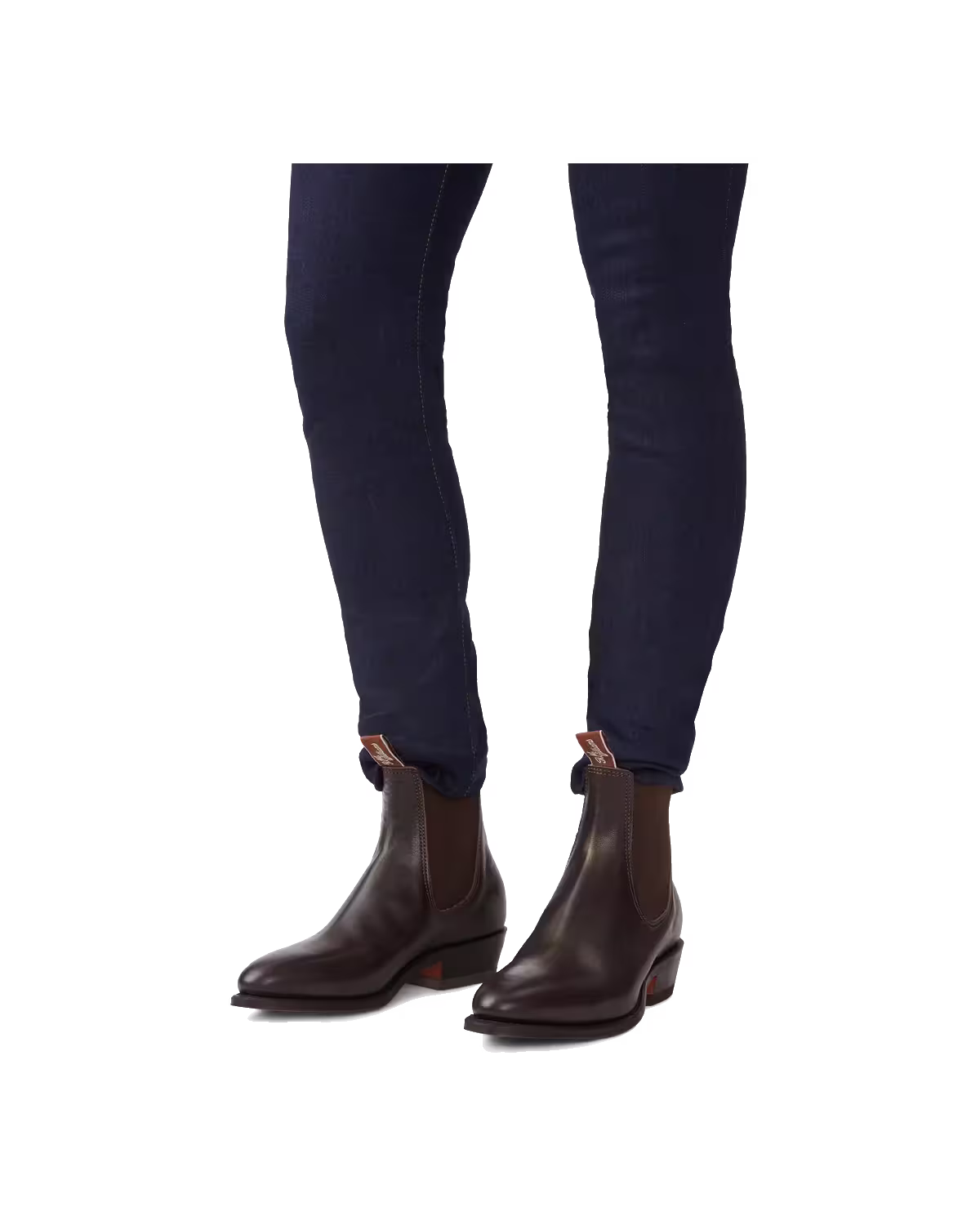 Lady Yearling Boot — Chestnut Yearling Leather