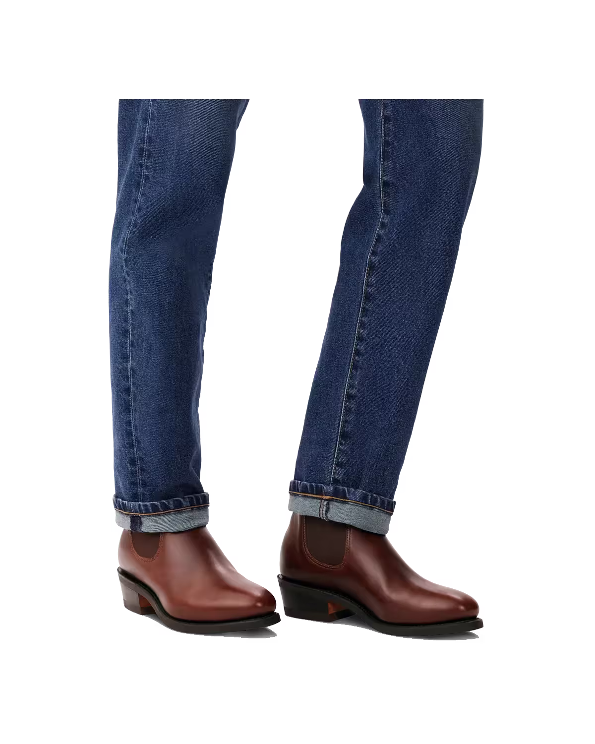 Lady Yearling Boot — Mid Brown Pull-Up Leather