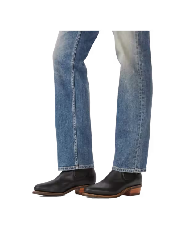 Lady Yearling Boot — Black Yearling Smooth Leather