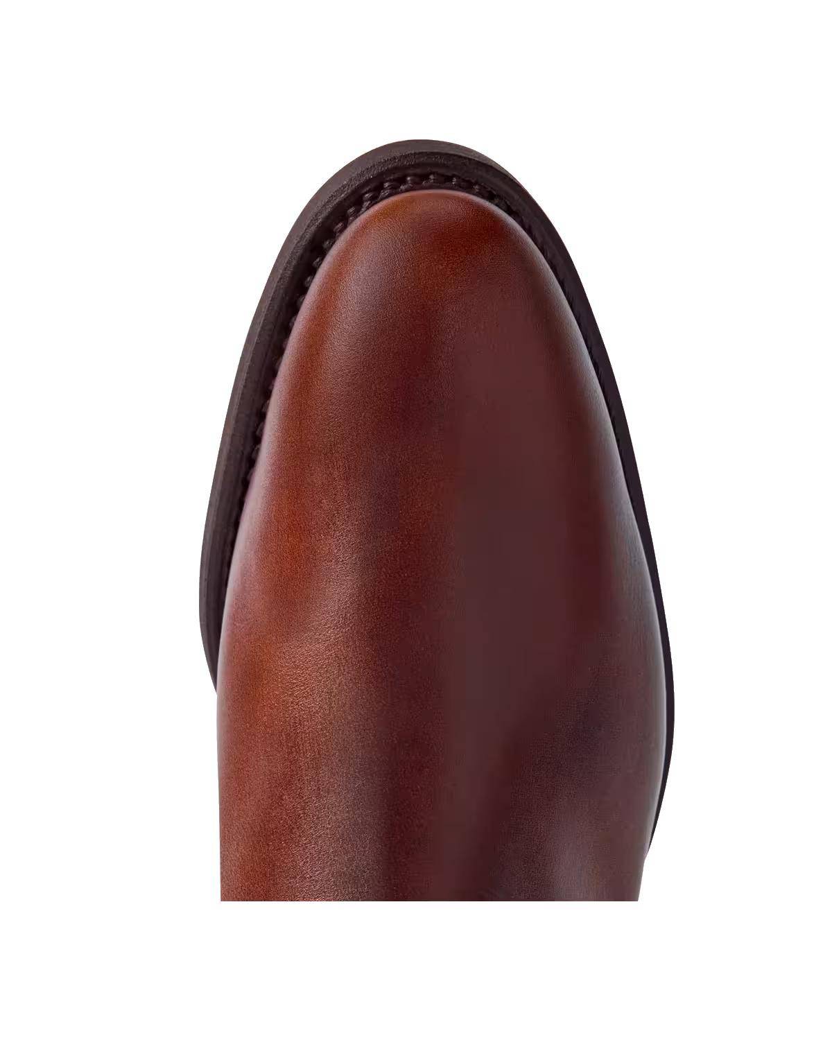 Lady Yearling Boot — Mid Brown Pull-Up Leather