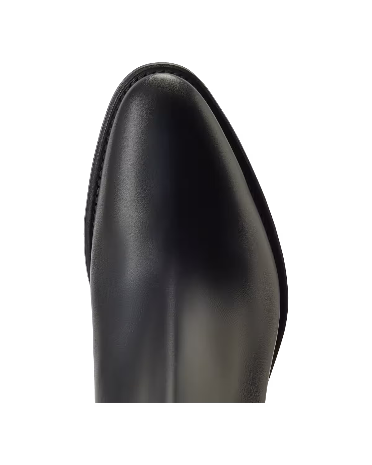 Lady Yearling Boot — Black Smooth-Grain Leather