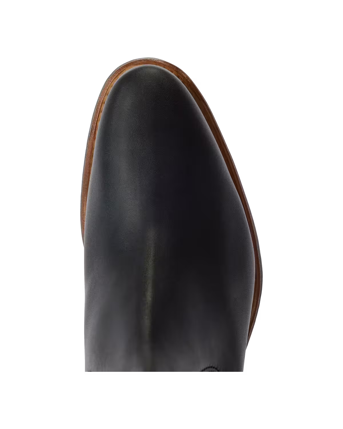 Lady Yearling Boot — Black Yearling Smooth Leather