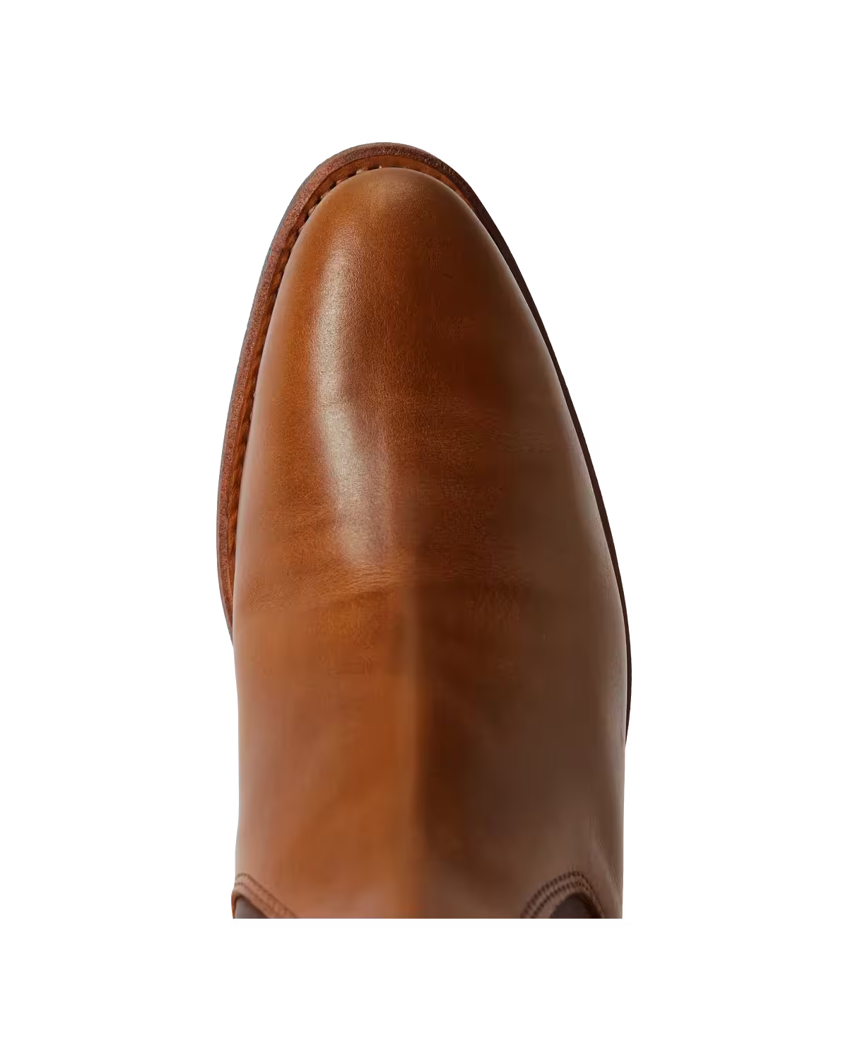 Lady Yearling Boot — Caramel Pull-Up Leather