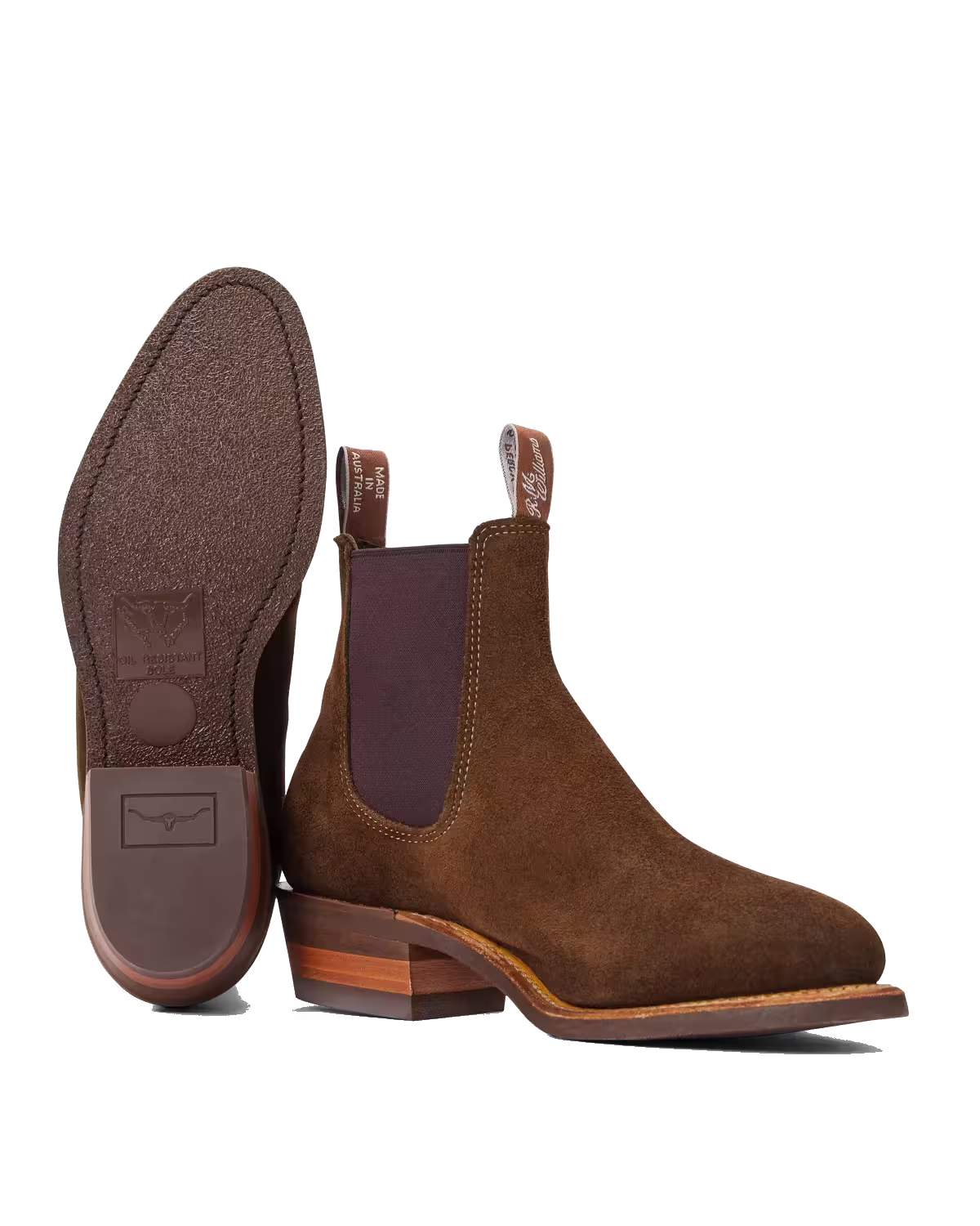 Lady Yearling Boot — Dark Cedar Suede Leather