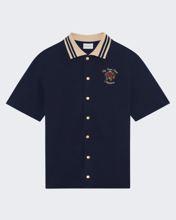 Men’s Chemise Piquée Rose Blue