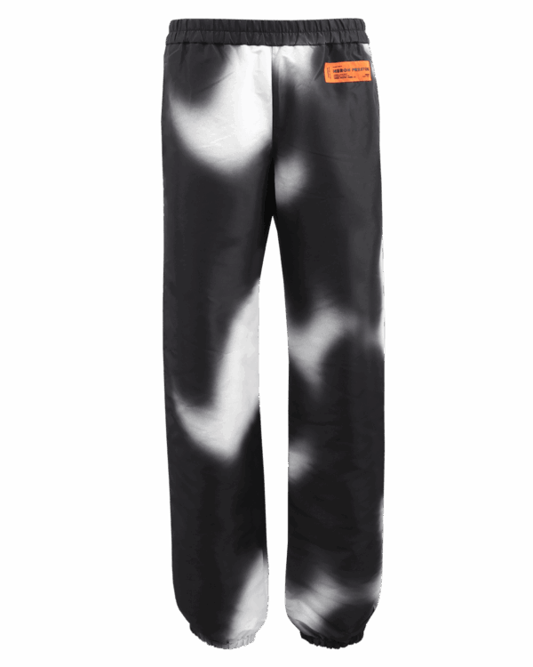 Men’s Aop Blur Spray Trackpant Black