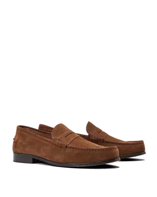 Manning Loafer — Cedar Suede Leather