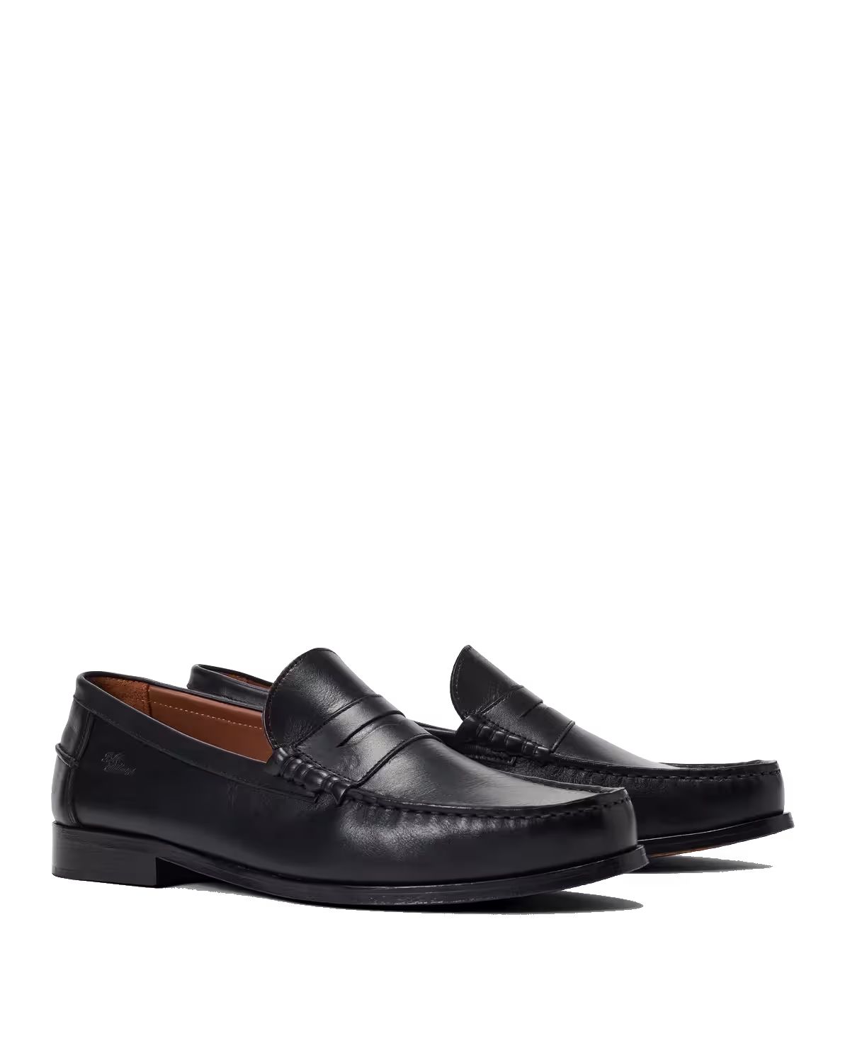 Manning Loafer — Black Pull-Up Leather