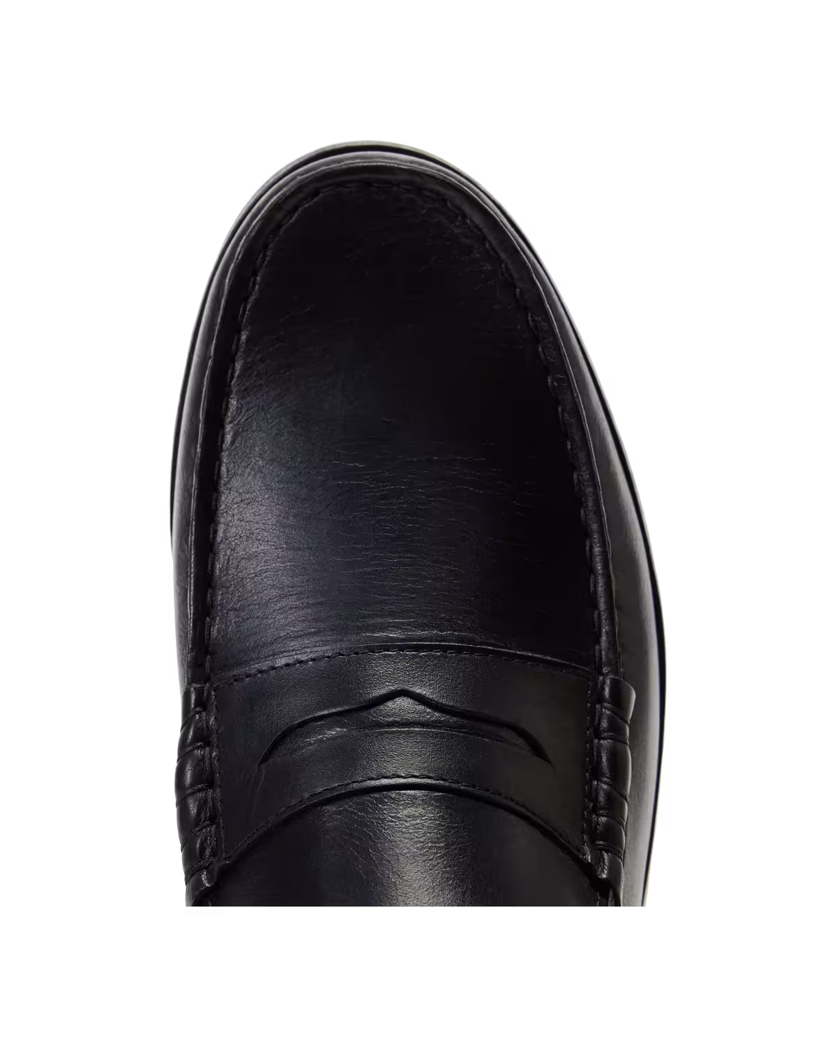 Manning Loafer — Black Pull-Up Leather