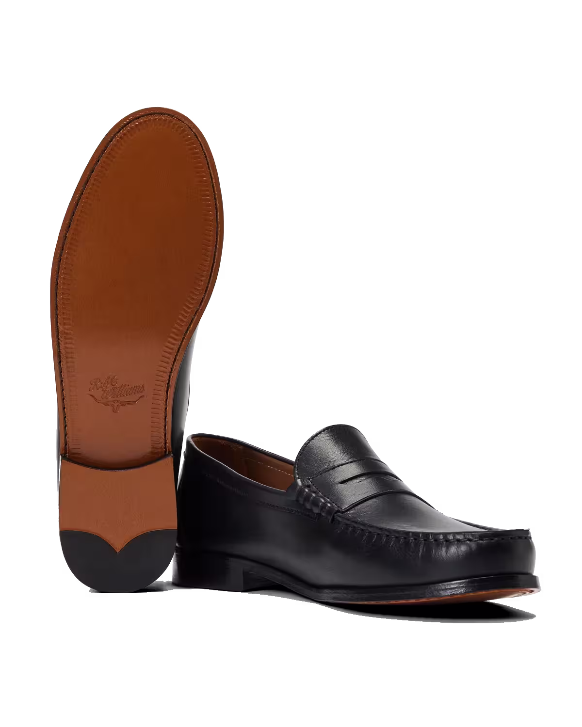 Manning Loafer — Black Pull-Up Leather