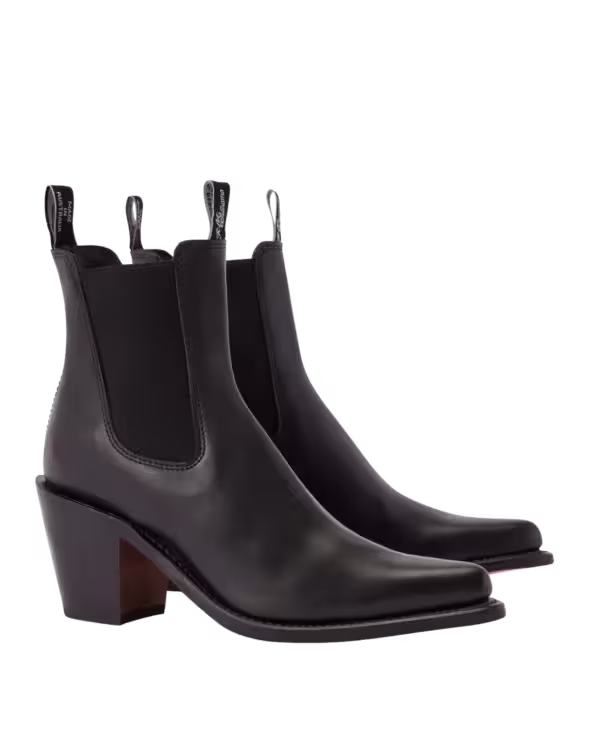 Maya Boot — Ebony Aniline Leather