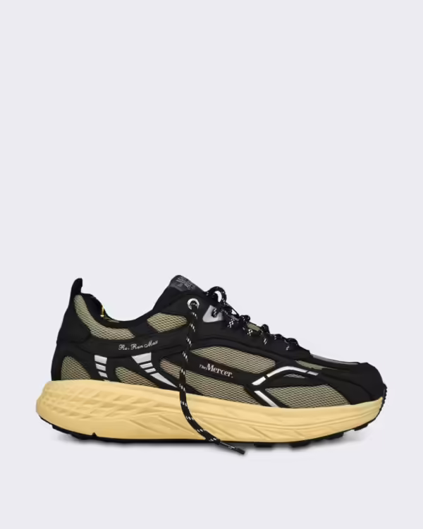 Leather sneaker met Grey colour details