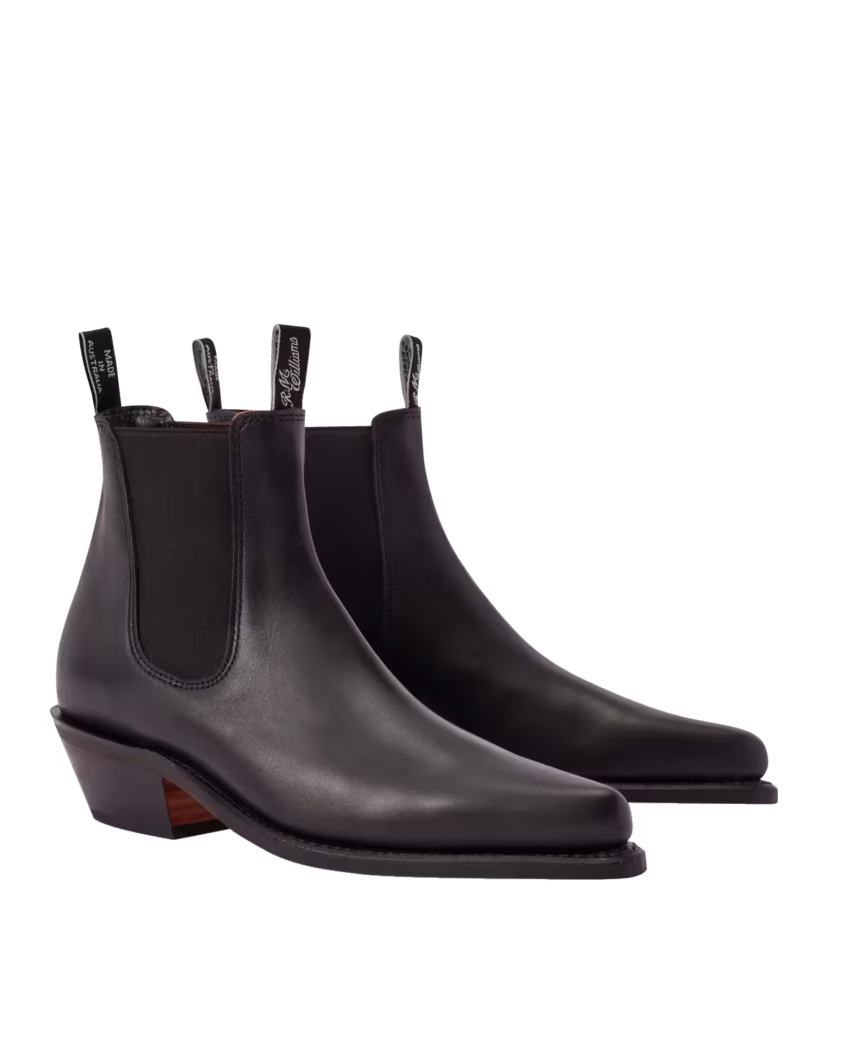 Millicent Boot — Ebony Aniline Leather