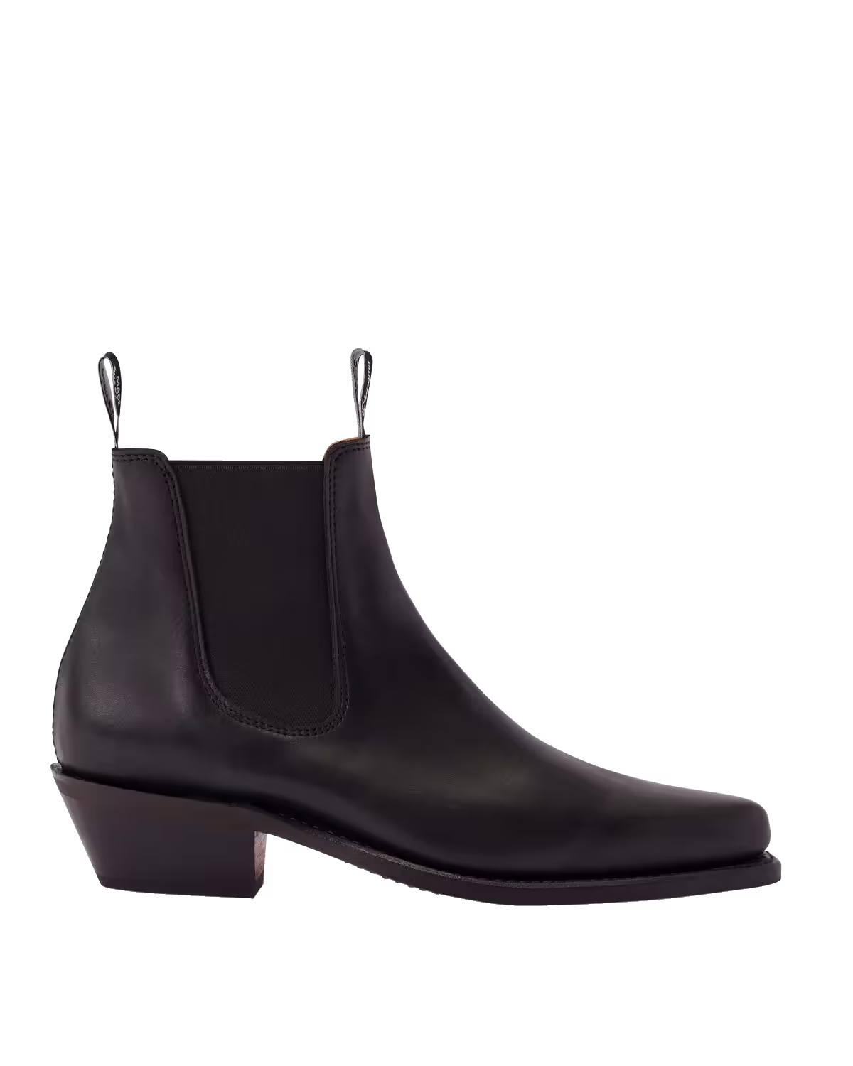 Millicent Boot — Ebony Aniline Leather