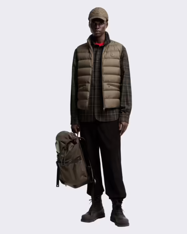 Men’s Treompan gewatteerd vest Green