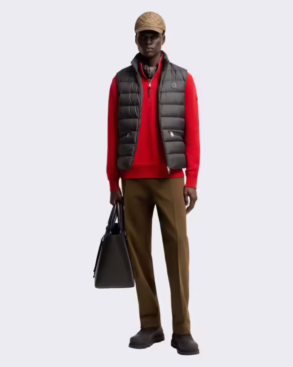 Men’s Treompan gewatteerd vest Black