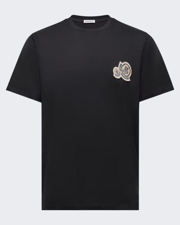 Moncler Men’s Ss T-Shirt-L20918c00041 8390y-Black Black