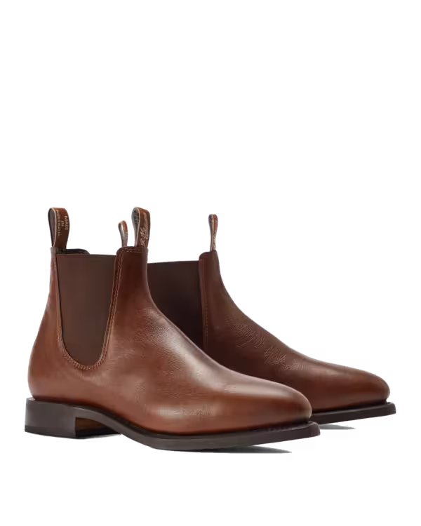 Moriarty Boot — Maple Kangaroo Leather