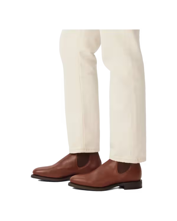 Moriarty Boot — Maple Kangaroo Leather