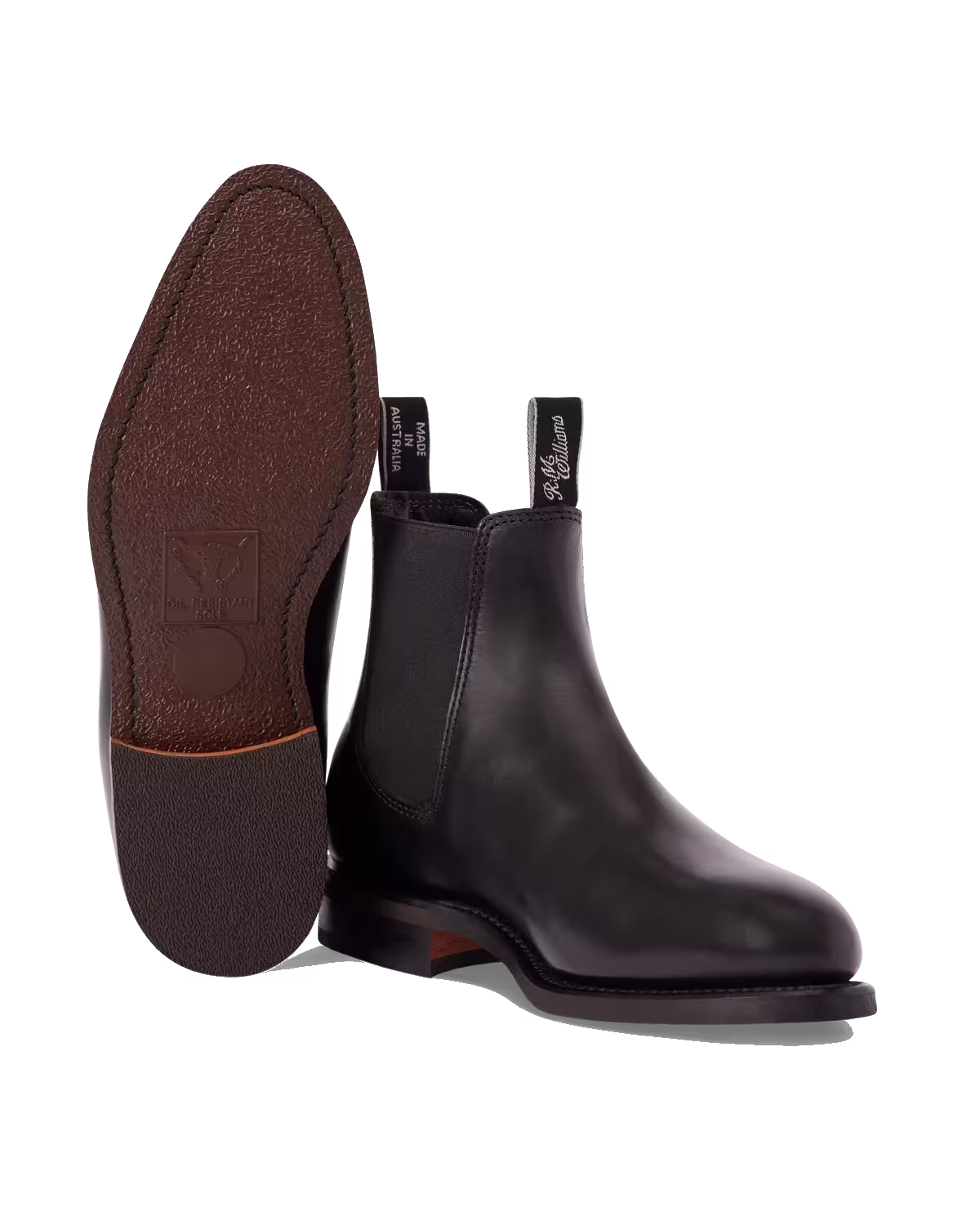 Moriarty Boot — Ebony Pull-Up Leather