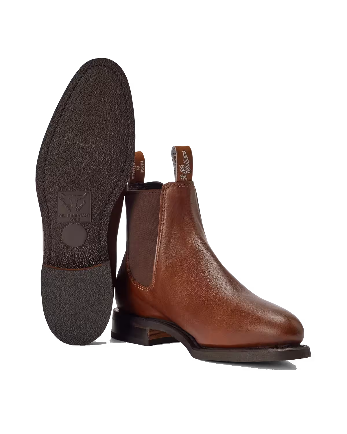 Moriarty Boot — Maple Kangaroo Leather